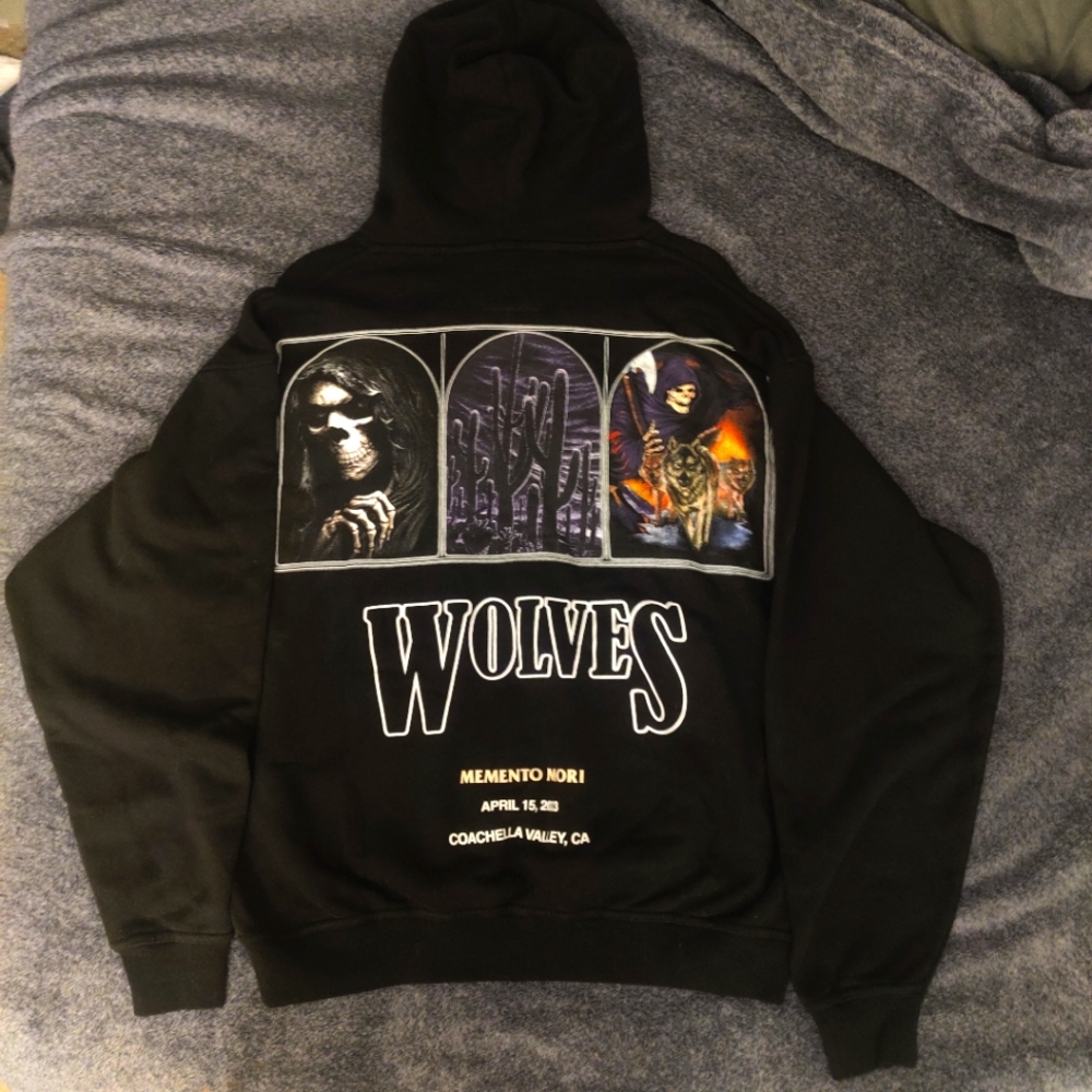 Darc Sport Wolves Club Hoodie Premium VTG Rare Special Edition Momento Mori SZ M